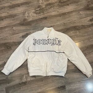 Youngla bomber jacket.